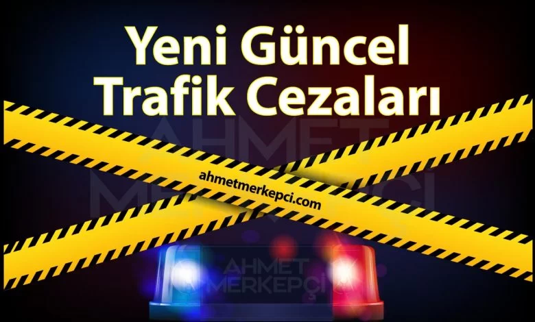 2025 Yılında Uygulanacak Yeni Trafik Cezaları Belirlendi!